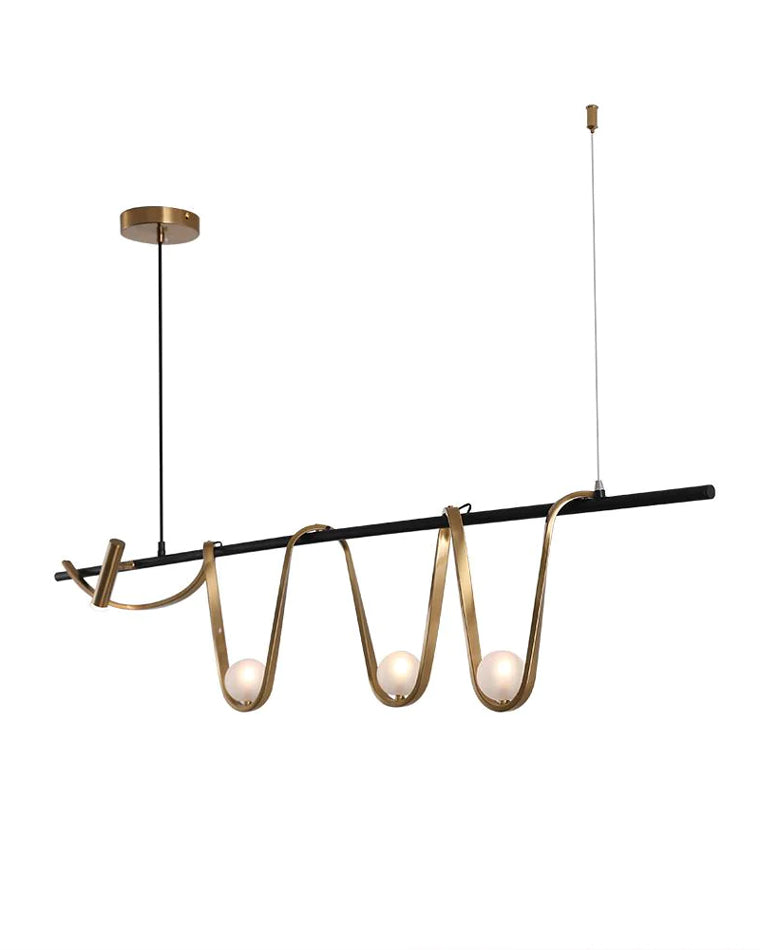 WOMO Sculptural Linear Pendant Light-WM2117