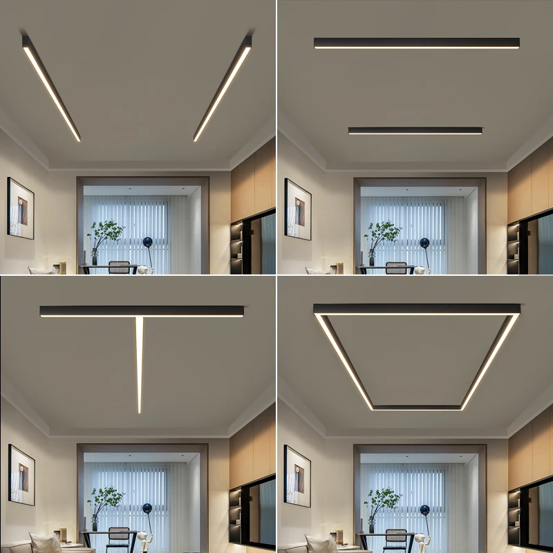 WOMO Dimmable Long Linear Ceiling Light-WM1003