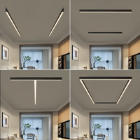 WOMO Dimmable Linear Flush Mount Ceiling Light-WM1003