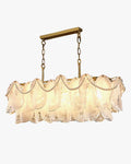WOMO French Linear Glass Chandelier-WM2366