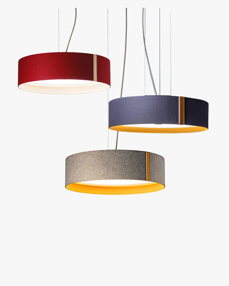 WOMO Drum Felt Pendant Light-WM2149