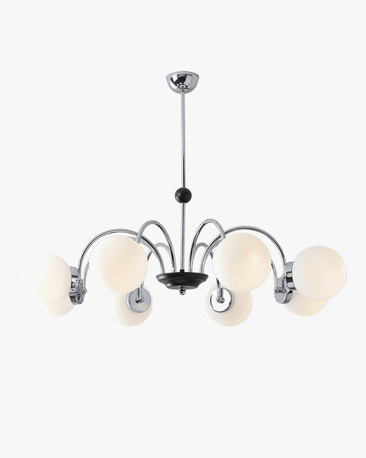 WOMO Frosted Glass Globe Chandelier-WM2304