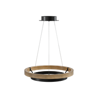 WOMO Circular Wood Led Chandelier-WM2492