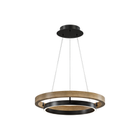 WOMO Circular Wood Led Chandelier-WM2492