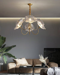 WOMO Lotus Flower Arm Chandelier-WM2025