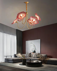 WOMO Lotus Flower Arm Chandelier-WM2025