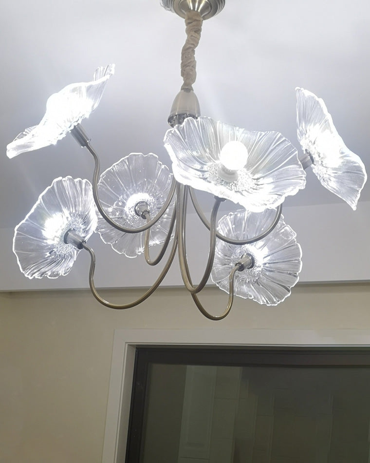 WOMO Lotus Flower Arm Chandelier-WM2025