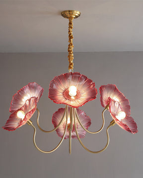 WOMO Lotus Flower Arm Chandelier-WM2025