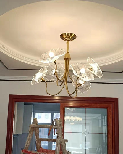 WOMO Lotus Flower Arm Chandelier-WM2025