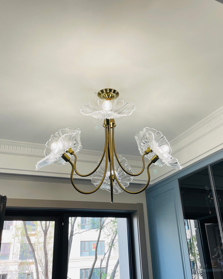 WOMO Lotus Flower Arm Chandelier-WM2025