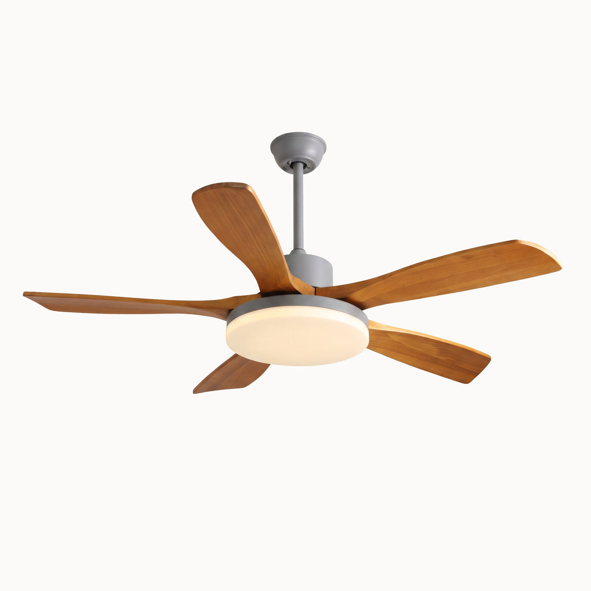 WOMO Scandi Reversible Ceiling Fan With Dimmable Light By Remote-WM5002