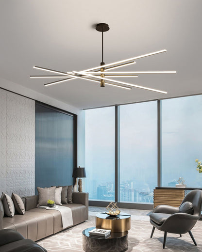 WOMO Adjustable Linear Led Chandelier-WM2026