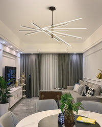 WOMO Adjustable Linear Led Chandelier-WM2026