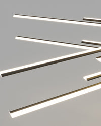 WOMO Adjustable Linear Led Chandelier-WM2026