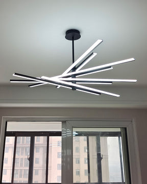 WOMO Adjustable Linear Led Chandelier-WM2026