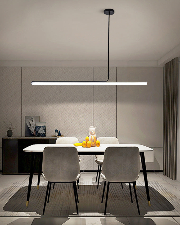 WOMO Off Center Tube Linear Pendant Light-WM2029