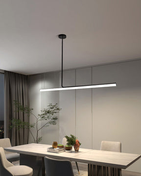 WOMO Off Center Tube Linear Pendant Light-WM2029