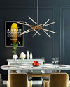 WOMO Light Rods LED Chandelier-WM2034 thumbnail