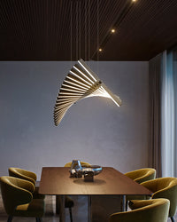 WOMO Adjustable Fish Bone Chandelier-WM2039