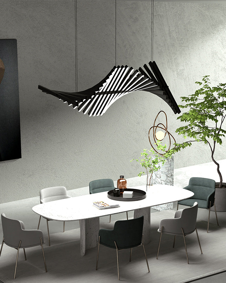 WOMO Adjustable Fish Bone Chandelier-WM2039