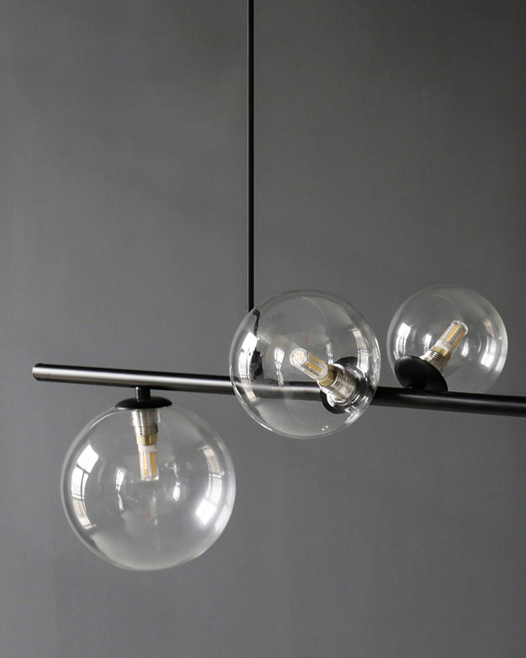 WOMO Linear Glass Bubble Chandelier-WM2040