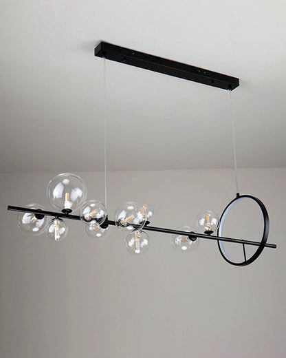 WOMO Linear Glass Bubble Chandelier-WM2040