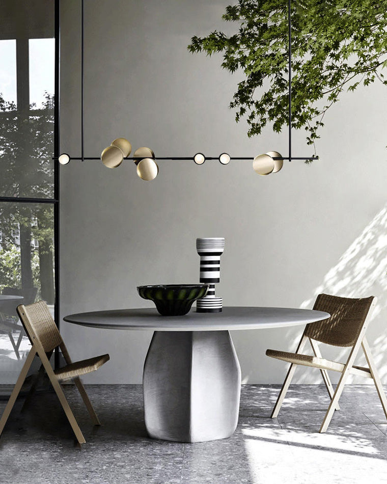 WOMO Sculptural Linear/Vertical Pendant Chandelier-WM2041