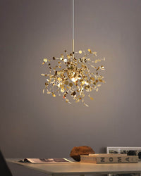 WOMO Argent/Gold Cloud Multi Pendant Chandelier-WM2042