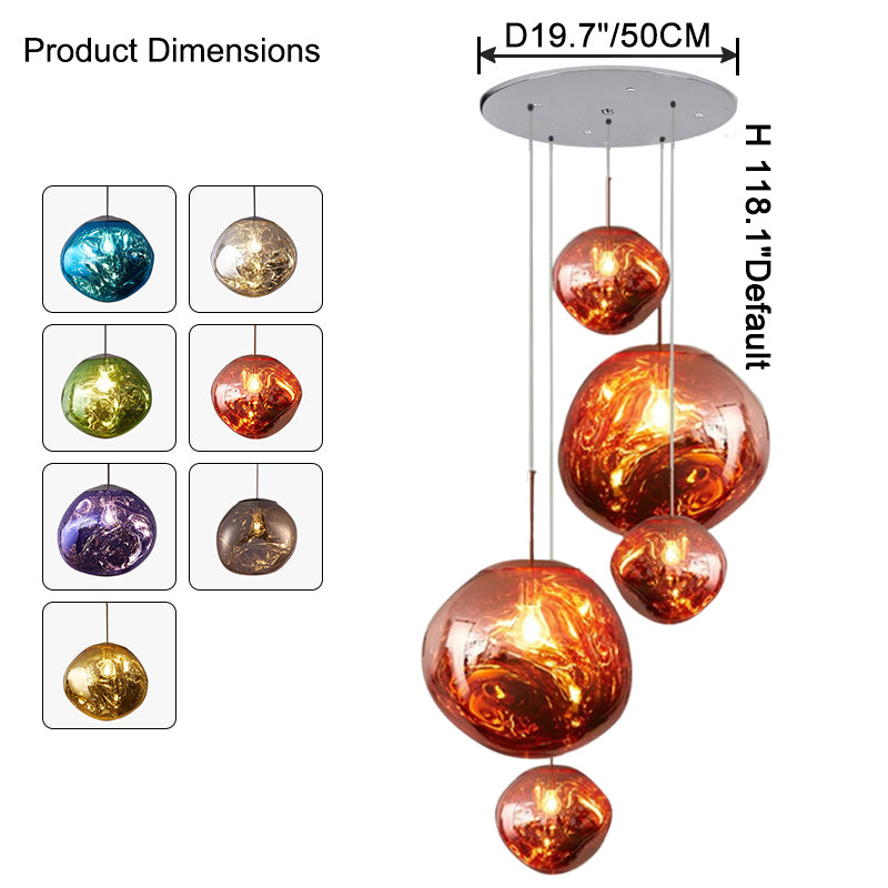 WOMO Melt Hanging Lava Lamp-WM2043