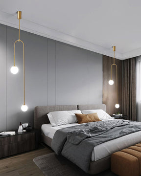 WOMO 2-Globes Pendant Light-WM2045