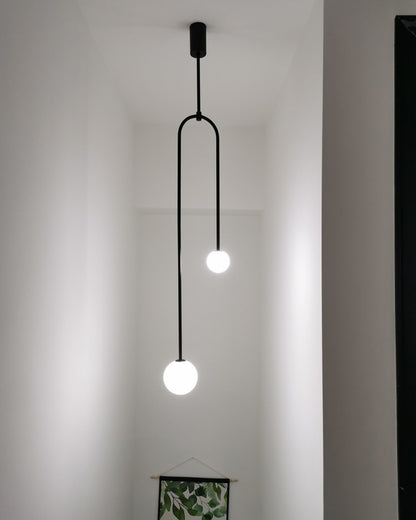 WOMO 2-Globes Pendant Light-WM2045