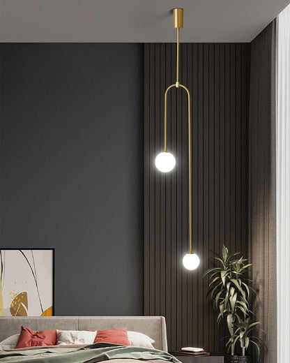 WOMO 2-Globes Pendant Light-WM2045