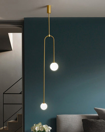 WOMO 2-Globes Pendant Light-WM2045