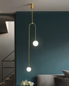 WOMO 2-Globes Pendant Light-WM2045 thumbnail