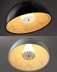 WOMO Embossed Dome Pendant Light-WM2047
