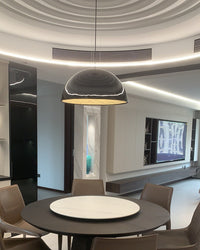 WOMO Embossed Dome Pendant Light-WM2047