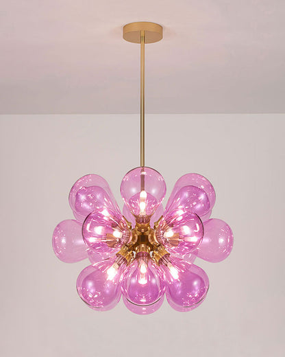 WOMO 18 Bubbles Glass Chandelier-WM2051