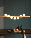 WOMO Wood Linear Globe Chandelier-WM2055 thumbnail