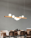 WOMO Wood Linear Globe Chandelier-WM2055 thumbnail