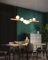 WOMO Wood Linear Globe Chandelier-WM2055 thumbnail