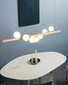 WOMO Wood Linear Globe Chandelier-WM2055 thumbnail