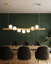 WOMO Wood Linear Globe Chandelier-WM2055 thumbnail