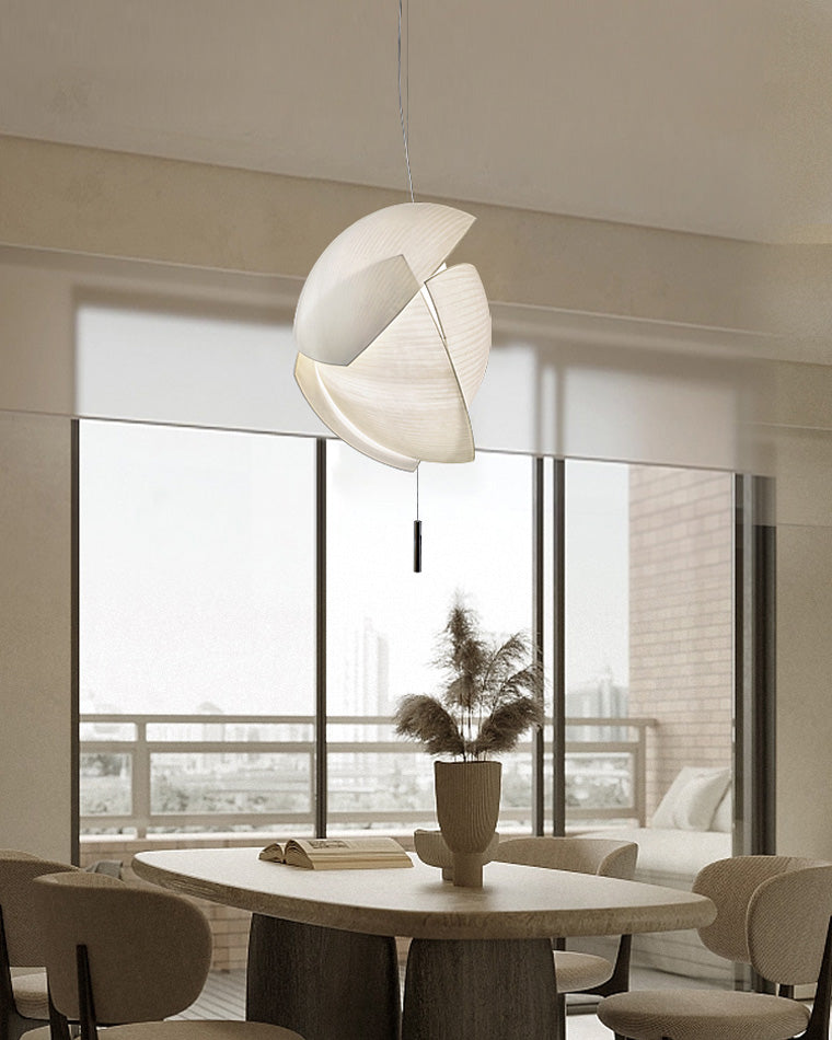 WOMO Asymmetrical Rice Paper Pendant Light-WM2056