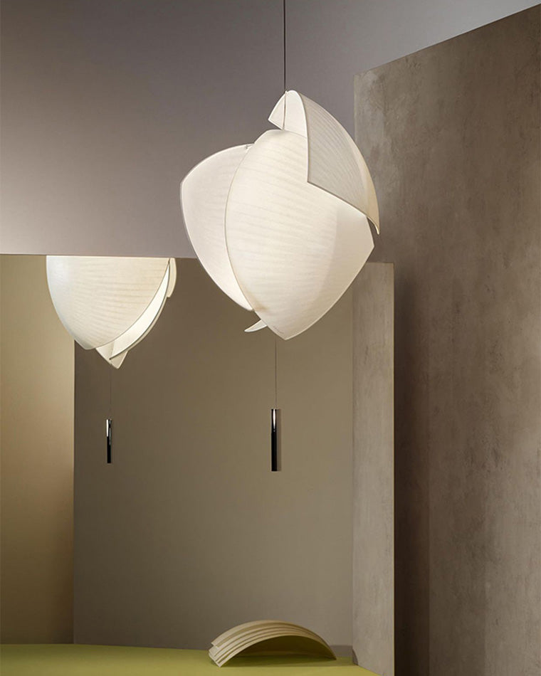 WOMO Asymmetrical Rice Paper Pendant Light-WM2056