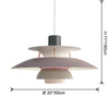 WOMO Colorful Dining Table Pandant Light-WM2058 thumbnail