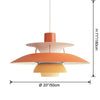 WOMO Colorful Dining Table Pandant Light-WM2058 thumbnail