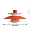 WOMO Colorful Dining Table Pandant Light-WM2058 thumbnail
