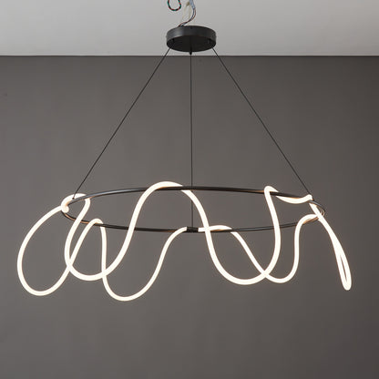 WOMO Rope Led Circular Chandelier-WM2059b