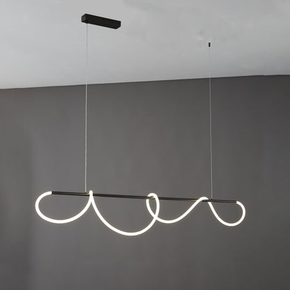 WOMO Rope Led Linear Chandelier-WM2059a