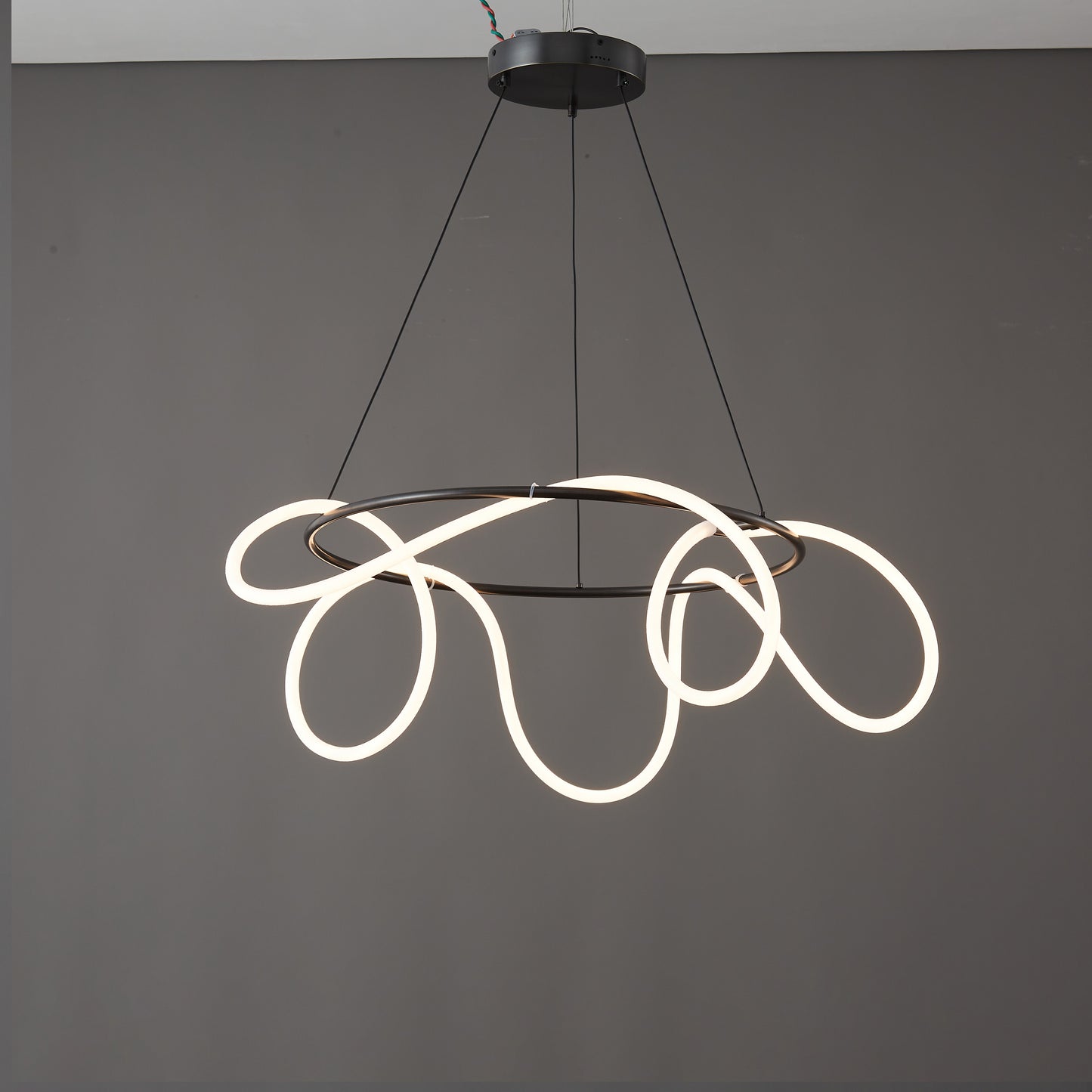 WOMO Rope Led Circular Chandelier-WM2059b